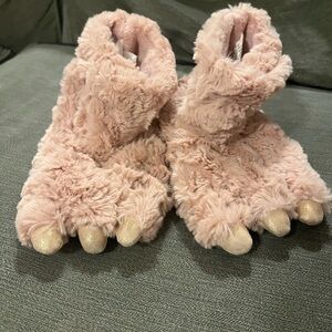 Girls monster slippers